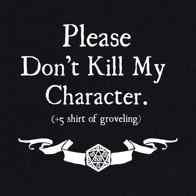 Shirt of Groveling For Dark by oyshopping